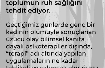 yeni çağın sözde terapileri