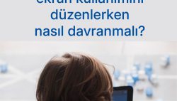 çocukların ekran kullanımı
