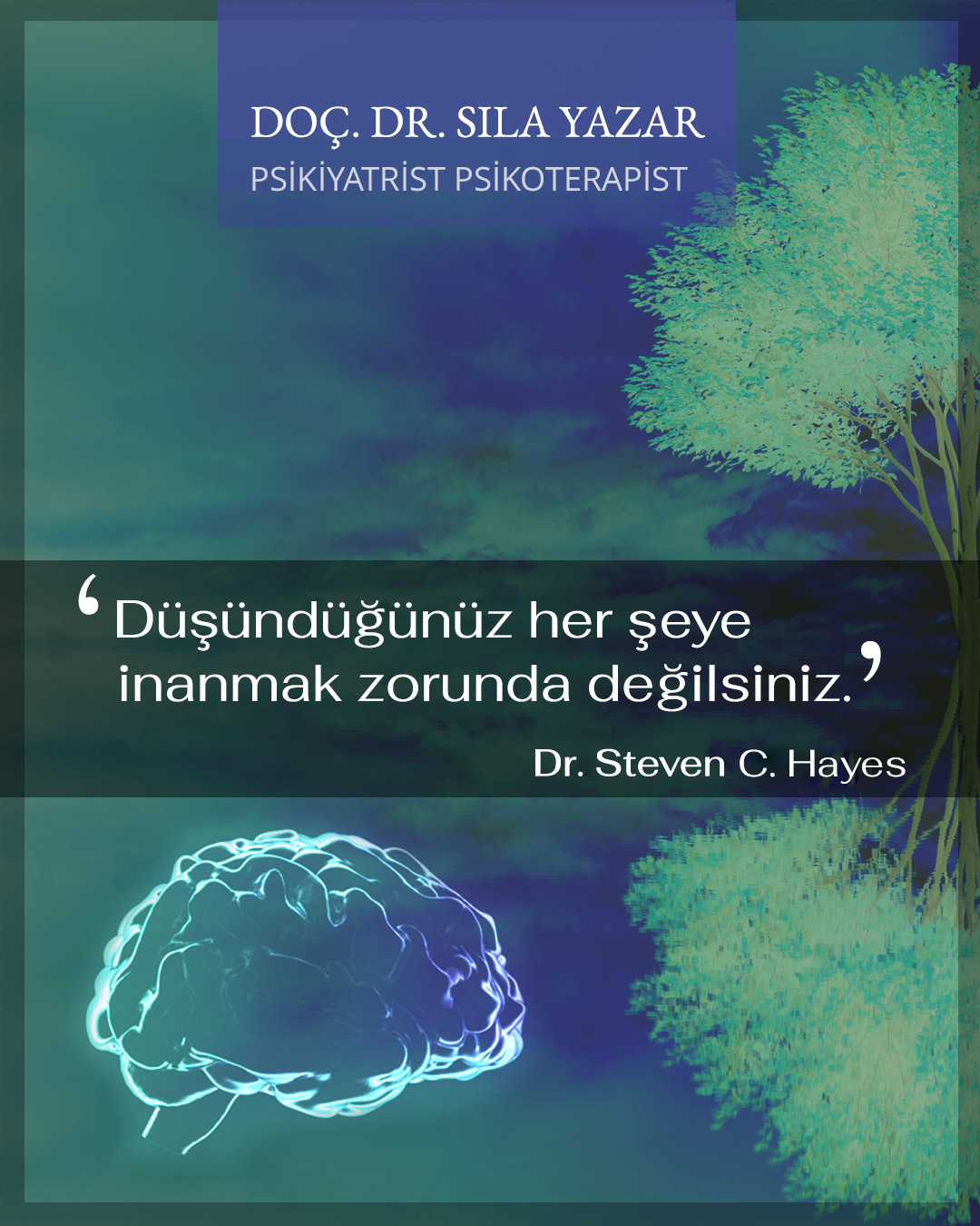 düşüncelerimize inanmak