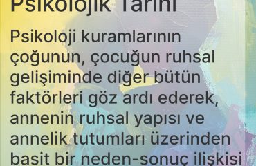 Anneleri suçlamanın psikolojik tarihi