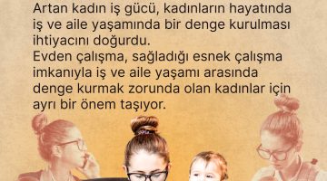 evden çalışan kadınlar