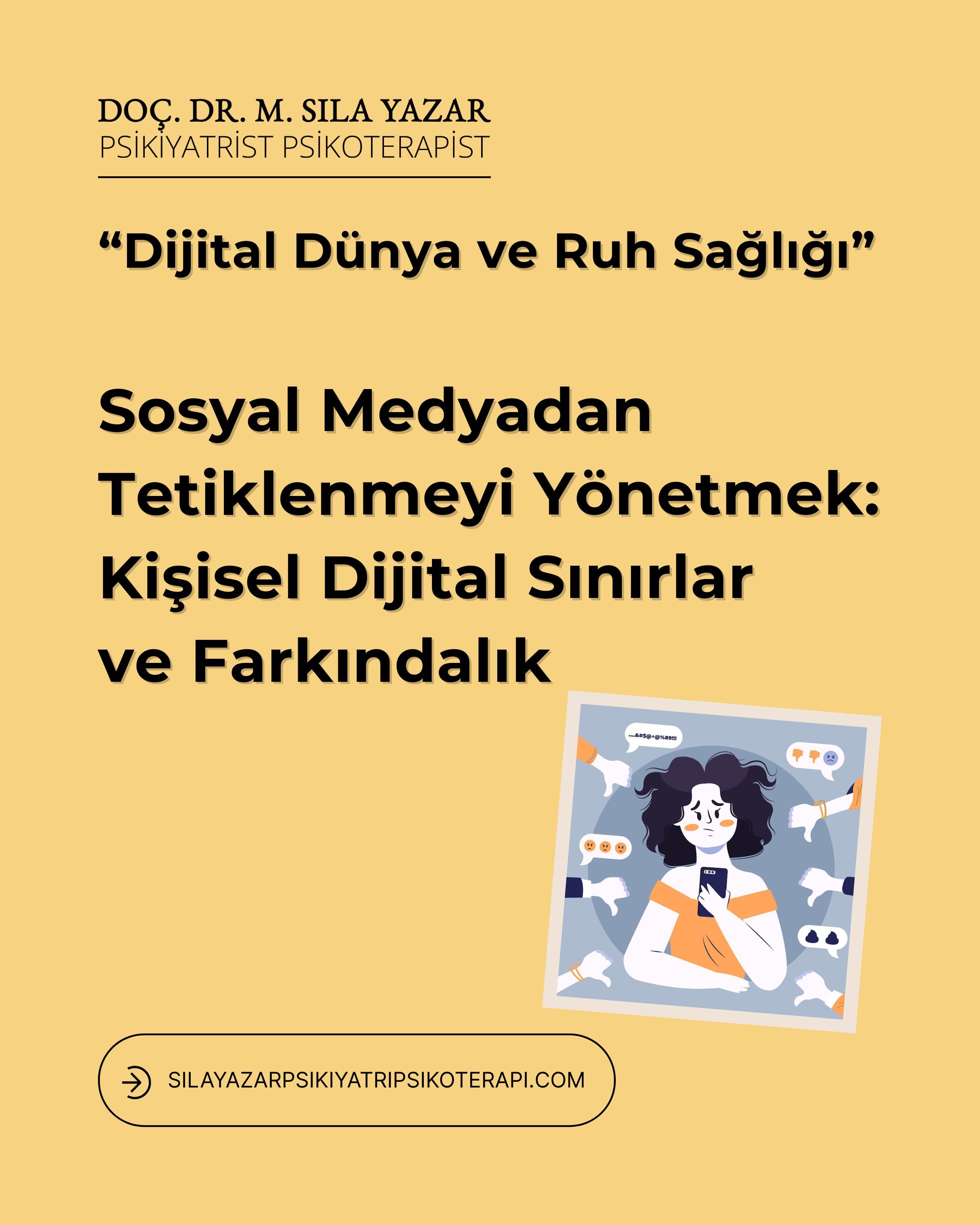 Sosyal Medyadan Tetiklenmeyi Yönetmek: Kişisel Dijital Sınırlar ve Farkındalık Sosyal Medyadan Tetiklenmeyi Yönetmek: Kişisel Dijital Sınırlar ve Farkındalık